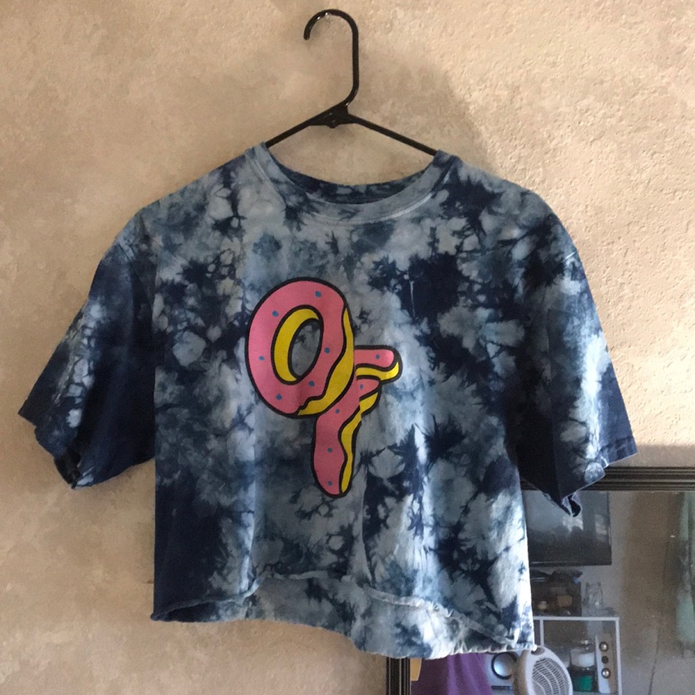 Tie Dye Odd Future crop top